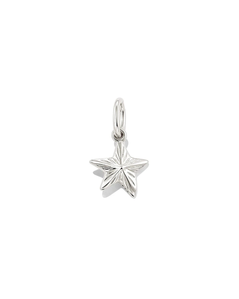 Star Charm in Sterling Silver