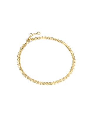 Mallory Rose Gold Anklet