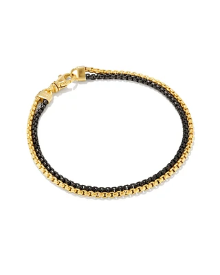 Wells Chain Bracelet 18k Gold Vermeil and Sterling Silver
