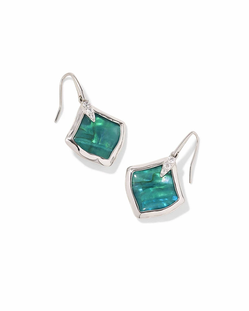 Joelle Silver Drop Earrings