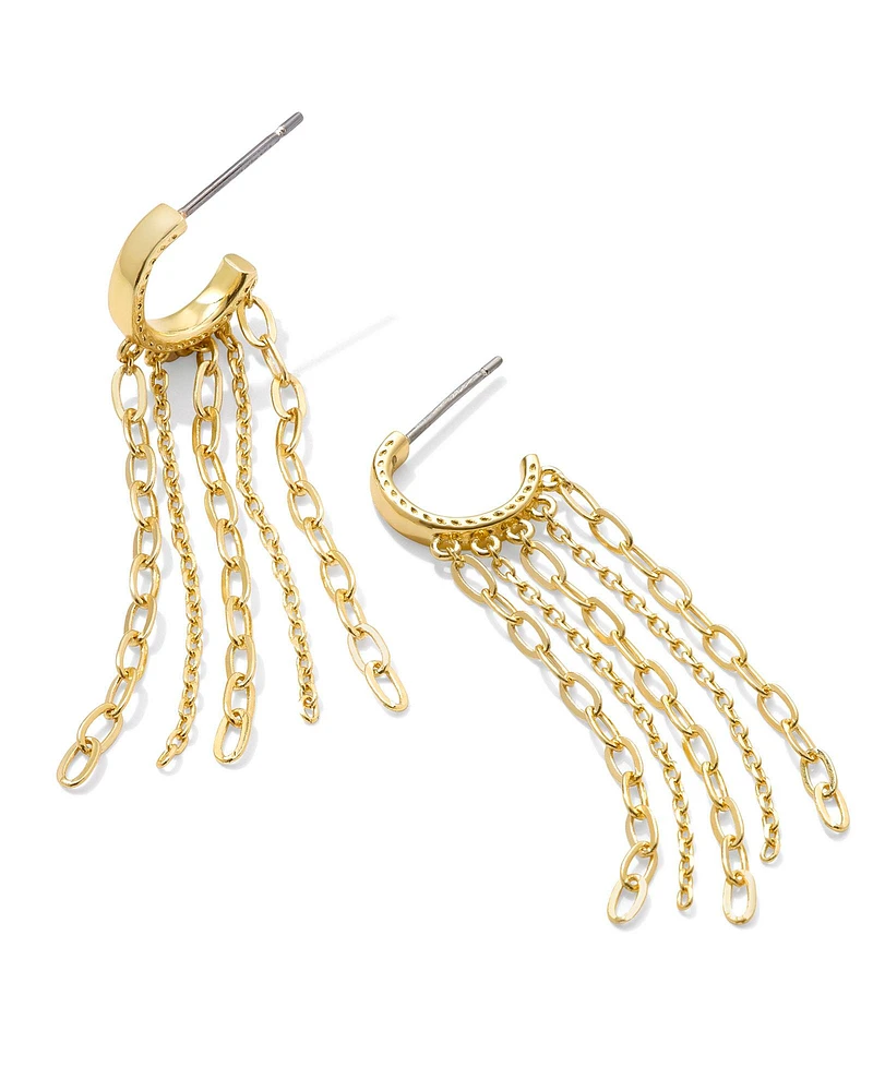 Eve Huggie Earrings Silver