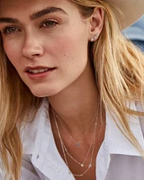 Tiny Cowboy Boot 14k White Gold Pendant Necklace