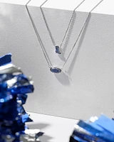 Tiny Cowboy Boot 14k White Gold Pendant Necklace