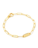 Marlee Paperclip Chain Bracelet Sterling Silver