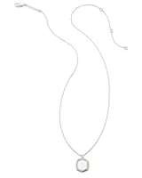 Davie Ridged Pendant Necklace in 18k Gold Vermeil