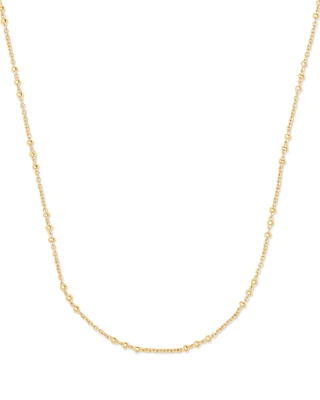 Satellite Chain Necklace in 18k Gold Vermeil