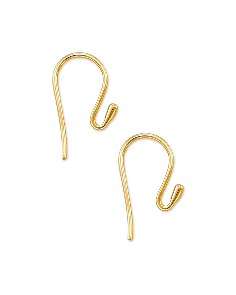 Earring Hook 18k Gold Vermeil