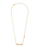 Illinois Pendant Necklace in 18k Yellow Gold Vermeil