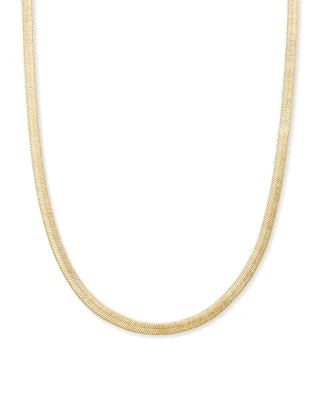 Kassie Chain Necklace Silver