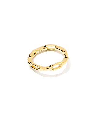 Andi Band Ring Gold