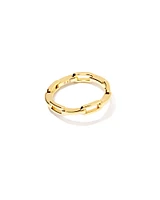 Andi Band Ring Gold