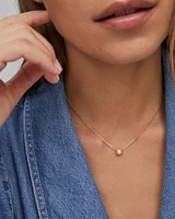 Ashton Gold Pendant Necklace Freshwater Cultured Pearl