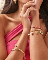 Gabby Delicate Chain Bracelet in Silver
