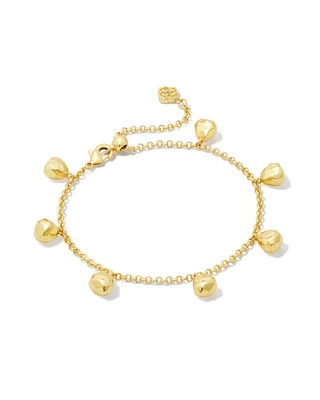 Gabby Delicate Chain Bracelet in Silver