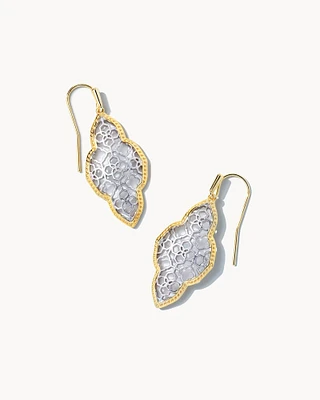 Abbie Drop Earrings in Silver
