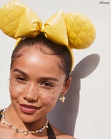Disney | Kendra Scott Gold Mickey Mouse and Minnie Tennis Necklace White CZ