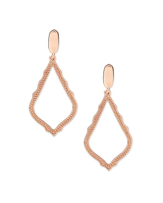 Sophia Clip-On Drop Earrings Silver