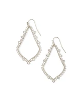 Sophee Crystal Drop Earrings in Gold