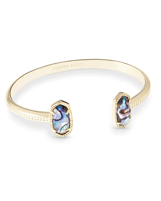 Elton Gold Cuff Bracelet Ivory Mother-of-Pearl