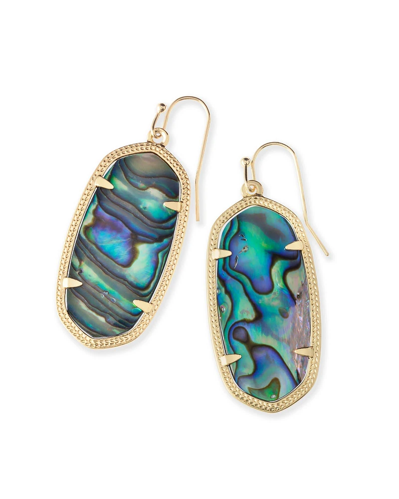 Elle Gold Drop Earrings