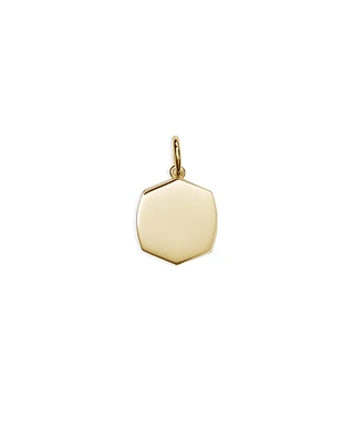 Davis Small Charm 18k Gold Vermeil