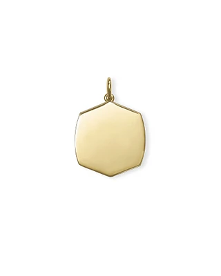 Davis Charm 18k Gold Vermeil