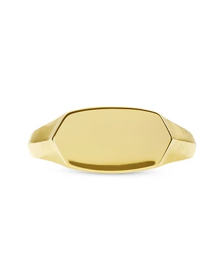 Elisa Signet Ring Sterling Silver