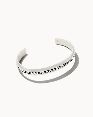 Hicks Cuff Bracelet Oxidized Sterling Silver