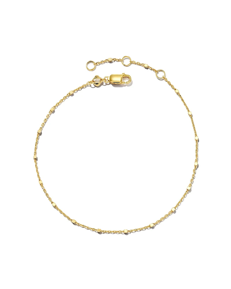 Single Satellite Chain Bracelet Sterling Silver