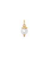 Pearl Charm 18k Gold Vermeil