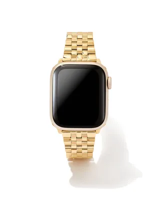 Alex 5 Link Watch Band Two Tone Stainless Steel
