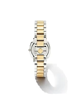 Dira Two Tone Stainless Steel 28mm Watch in Abalone