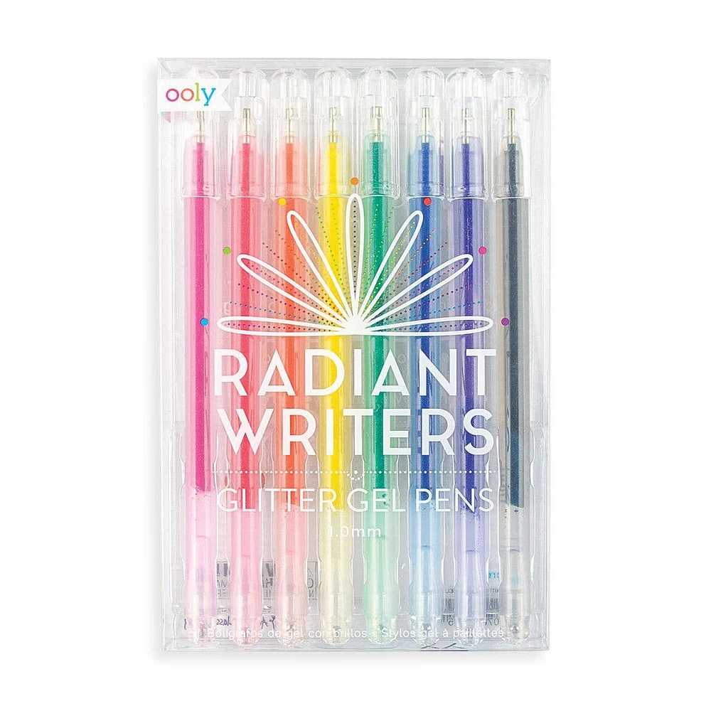 Radiant Writers Glitter Gel Pen Set