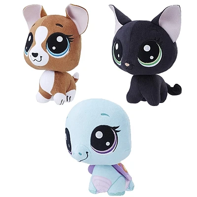 Littlest Pet Shop Bobble Head Plush Assorted (Random Pick)