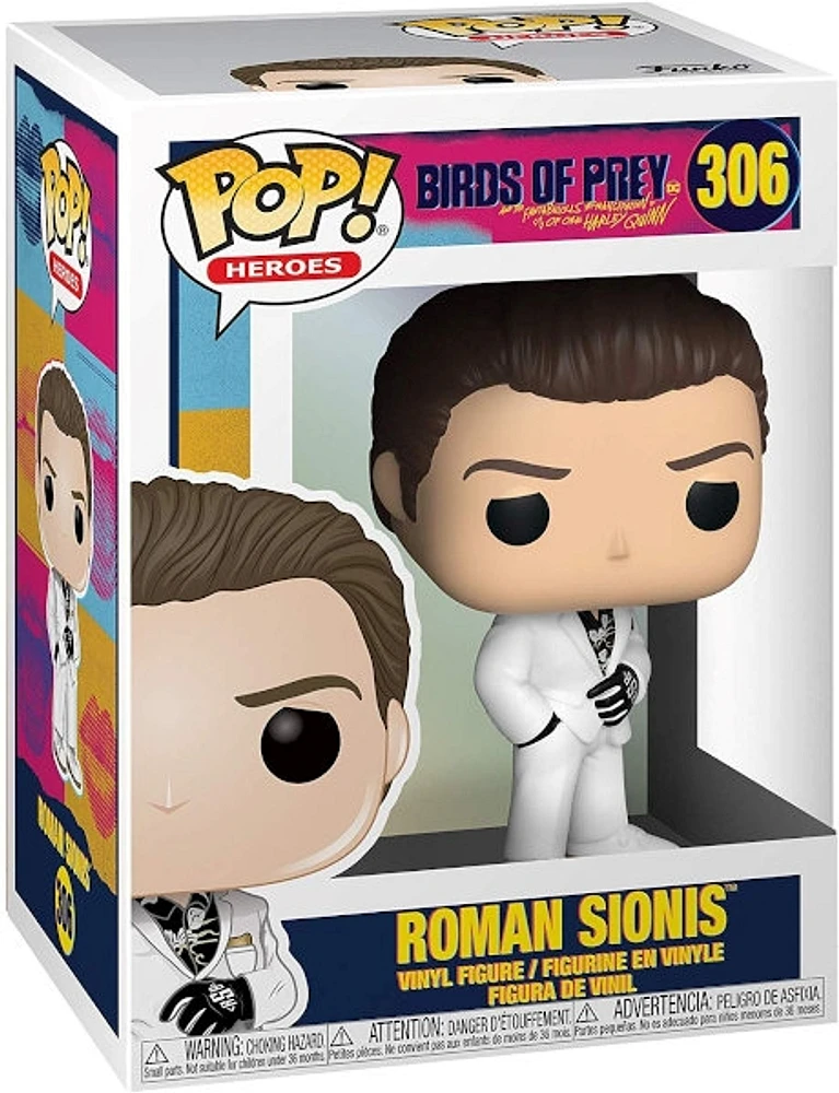 Pop Heroes: Birds Of Prey – Roman Sionis In White Suit Vinyl Figure