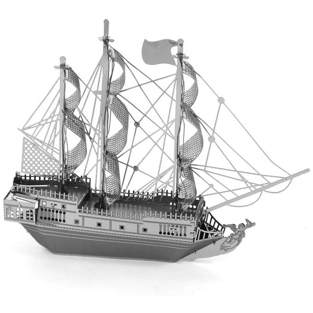Metal Earth Black Pearl Pirate Ship 3D Model Kit