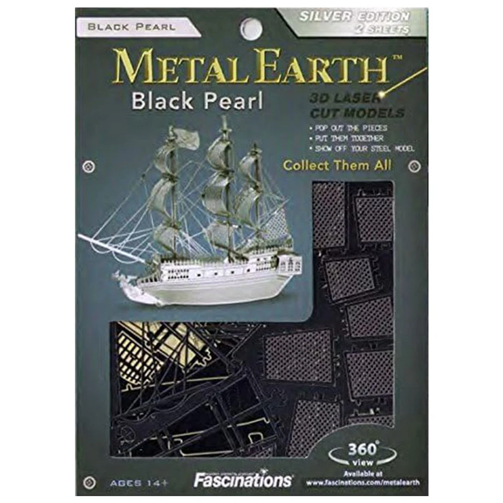 Metal Earth Black Pearl Pirate Ship 3D Model Kit