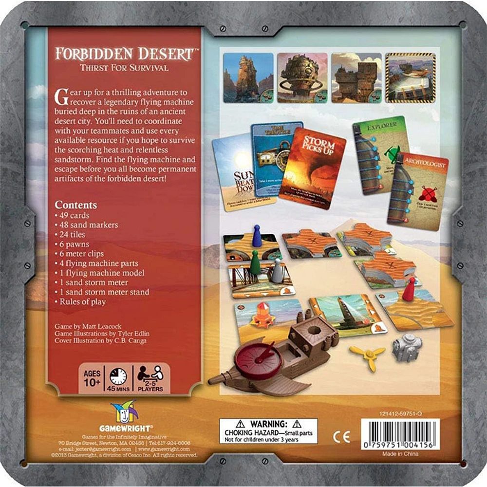 Forbidden Desert Board Game