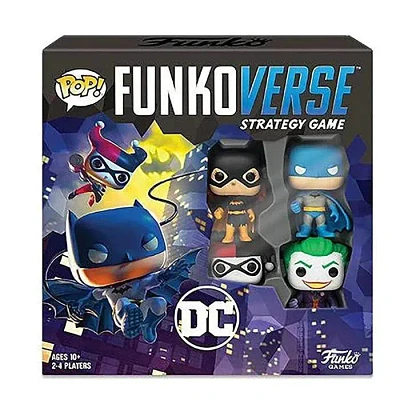Funkoverse Strategy Board Game DC Theme Set