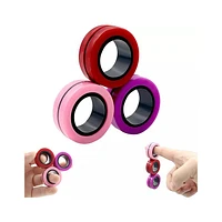 Assorted Magnetic Rings Set Includes 3 Rings (Random Pick)