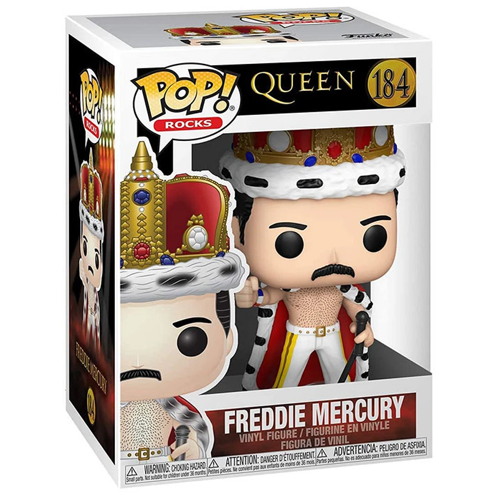 Funko Pop! Rocks Queen Freddie Mercury King