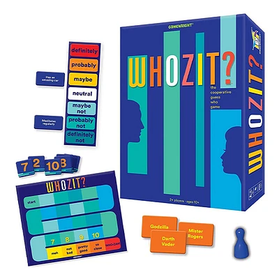 Gamewright Whozit? The Cooperative Guess Who Game