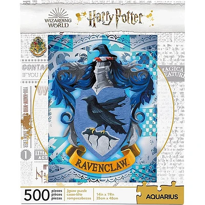 Harry Potter Puzzle Ravenclaw Crest (500 Piece Jigsaw Puzzle)
