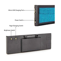 Bluetooth LED Message Tag