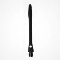 Black Aluminum Dart Shafts Medium