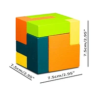 Color wood block puzzles