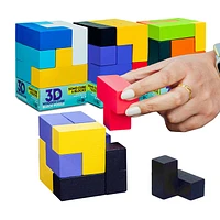 Color wood block puzzles