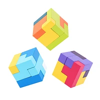 Color wood block puzzles