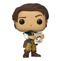 Funko Pop! Disney Tangled Flynn holding Wanter Poster