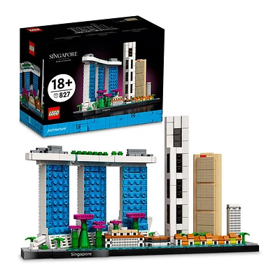 LEGO Architecture Skyline Collection Singapore Age 18+ 827PCS